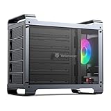 【RAID機能】Yottamaster 3.5インチHDDケース USB3.0接続 RGBファン搭載 RAIDケース ゲーミング 5Bay外付けハードディスクケース 5台搭載可能 SATA3.0 ハードドライブエンクロージャ アルミ グレー[DF5RU3]