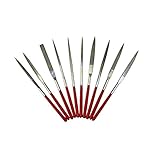 JINTONG ダイヤモンドヤスリ ステンレススチール コーティング 5ｘ180mm 10本組