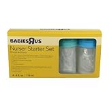 Babies R Us BPA Free 4 Oz. Disposable Baby Bottles 4 Piece Starter Set Compare to Playtex Nursers by