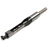 Atoplee Woodworker 1/2 Inch Square Hole Drill Bits Mortising Chisel Set, Mortise Chisel & Bit Set [並