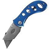 Trademark Easy Open Utility Knife,withlock Blade Knife,Blue [並行輸入品]