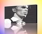 David Bowieアートワークキャンバスプリント壁アート装飾Giclee音楽* 4サイズ* ca143 60x32 cm (23.5"x12.5" Inches) CA143111