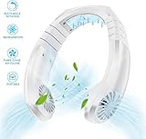 2020年最新モード 首掛け ハンズフリー 冷風扇エアコンエアコンファン吊り ネックエアクーラー 首掛け ハンズフリー エアコンポータブル