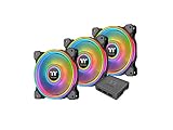 Thermaltake Riing Quad PLUS 14 RGB 3本セット PCケースファン ファンサイズ:140mm CL-F089-PL14SW-A FN1386