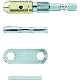 TRUSCO(トラスコ) 電動用精密ドリルチャック 0.1~3.2mm コレット2個付 TDPV3.2