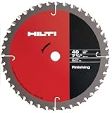 Hilti 00290207 High Performance Circular Saw Finishing Blade with 7-1/4-Inch by T40 FI, 10-Pack [並行輸