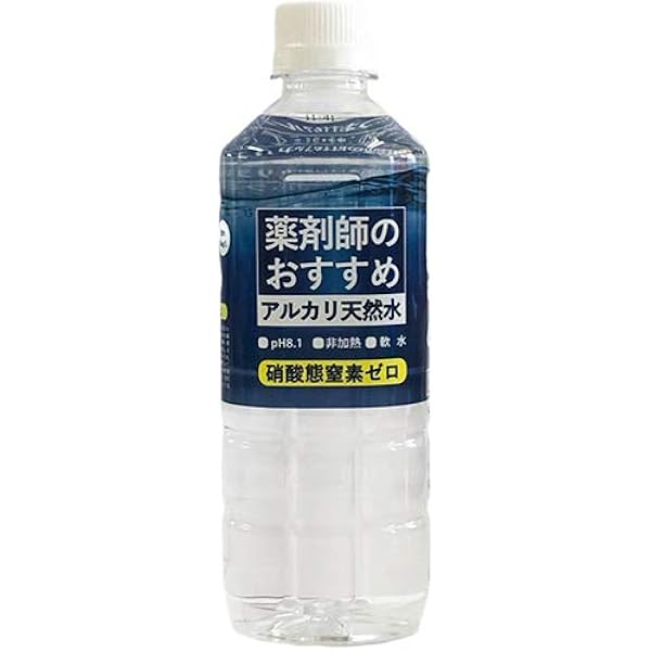 Amazon | 薬剤師のアルカリ天然水 500mL×24本 | アルフレッサ 