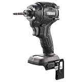 YOIbuy PRO インパクトドライバー 充電式 4眼LED トルク230Nm 楽モードあり 4段変速 マキタ 18V 互換 本体のみ （充電池・充電器別売） 国内1年間メーカー保証 YID-PR-11（黒）
