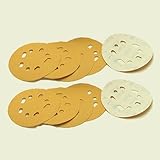 板金・木工用やすり /00326 ＃240新ランダムアクションサンダー用125mm/マジック付/サンディングペーパー・10枚組