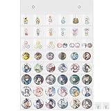 さえだ 缶バッジ収納ファイル 壁掛け ウォール