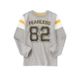 クレイジーエイト Crazy 8/ フィアーレスティ ヘザー グレー トップス長袖Tシャツ S【並行輸入】