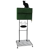 セトクラフト スタンドポスト(キャット) 見上げ・グリーン SI-1904