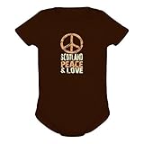 Scotland PEACE AND LOVE ベビーボディ