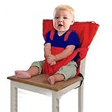 GudeHome ポータブル トラベル ベビー トドラー セーフティ ハイチェア インファント サック ベルト イージー シートカバー