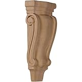 Ekena Millwork CORW05X02X10PTAL 4 3/4-Inch W x 1 3/4-Inch D x 10-Inch H Small Traditional Pilaster C