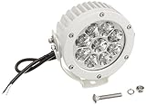 SAE (SW12007B-W) White Round 24W High Performance LED Flood Light [並行輸入品]