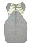 Love to Dream Swaddle Up 50/50 Warm Multi Stripe - Large 18.5 to 24lbs (8.5-11kg) by Love to dream