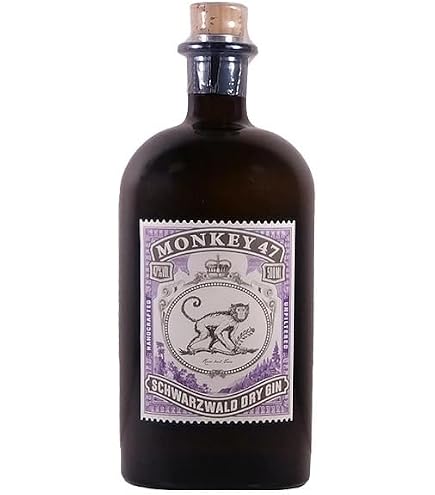 Amazon.co.jp: モンキー 47 ジン 47度 500ml [並行輸入品] : 食品