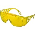 TRUSCO(トラスコ) 一眼型サイド付セーフティグラス 黄 GS-33-Y