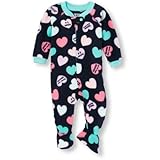 THE CHILDREN'S PLACE(ザ・チルドレンズプレイス) ハートプリントブランケットスリープ スリープウェア 2歳【並行輸入】