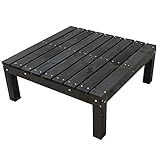 Liebe【リーベ】　 ウッドデッキ 7点セット用オプション縁台 0.25坪　単体１台 ダークブラウン 縁台リニューアル