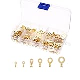 150個入 丸型端子 トコネクタキット 家電ソケット用 ケーブルラグワイヤ端子キット 各種サイズ M3 M4 M5 M6 M8 M10