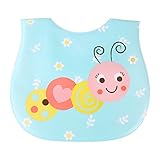 Domybest可愛いベビー食事用スタイ 防水ビブ よだれかけ ビブ エプロン 男の子 女の子 赤ちゃんお食事エプロン　3種類選択可能 (B)