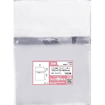 Amazon | OPP袋 本体テープ付【CD デジパック】横142x縦150+40mm (100