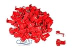 Xscorpion Qs2218r Red Quick Splice Top Connectors 18 - 22 Gauge 50 Per Bag [並行輸入品]