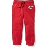 オールドネイビー OLD NAVY/ ロゴドローストリングジョガー ロビーレッド ボトムスパンツ 12～18ヶ月【並行輸入】