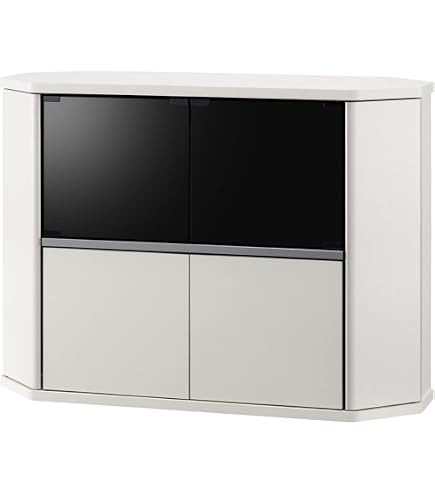 Amazon｜テレビ台 コーナーテレビ台 幅100cm ～42V型対応 木製