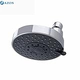 ABS プラスチック 滝型シャワーヘッド クロームメッキ表面処理 シルバー色 バスルーム トイレ用設備 FHS022C