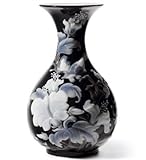 リヤドロ (Lladro) 花瓶・すずめ(ブラック) 01008726