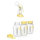 【セット買い】 メデラ 手動さく乳器 ハーモニー + 母乳ボトル 150ml 3本セット
