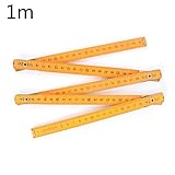 function-ruler Affordableポータブル1 M 2 M Wooden Yardスティック折りたたみルーラーカーペンター木製折りたたみ定規メジャーツール 5646345067626