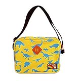 [モメンタムキッズ] ショルダーバッグ キッズ 恐竜 イエロー