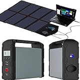 折畳ソーラー 40W付 MY電源 小型大容量 200W ポータブル 蓄電池 頑丈 特別価格 スマホ パソコン アウトドア 手軽にMY電源 ソーラー 120W 接続可能 独立電源に！