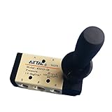 Hommy ハンド レバー バルブ 5ウェイ 2ポジション プラスチック ブラック