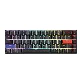 DrunkDeer G65 ラピッドトリガー メカニカルキーボード 磁気スイッチ ゲーム用 RGB コンパクト 65%サイズ 有線 ゴースト防止 ブラック