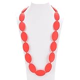 Consider It Maid Silicone Teething Necklace for Mom to Wear - FREE E-BOOK - BPA FREE and FDA Approve