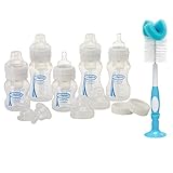 Dr. Brown's Natural Flow Wide Neck Newborn Feeding Set with Bottle Brush by Dr. Brown's [並行輸入品]
