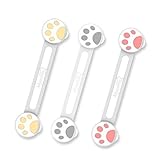 MJY屋 ベビーガード 子供 安全ロック 指はさみ 防止セット 3個 引き出し はがせる 開閉禁止 ドアロック 赤ちゃん いたずら防止 地震対策 かわいい 猫の手