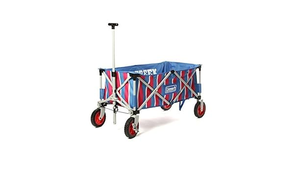Amazon Coleman コールマン アウトドアワゴン トリコロール 別注
