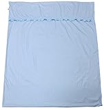 ふとんの青木 ベビー掛け布団カバー ブロード生地 105x125cm サックス