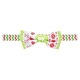 Zhhlaixing ベビー小物 Christmas Baby Girls Toddler Kids Floral Prints Headband Hairband Flower Hair Acces