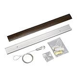 福井金属工芸ピクチャー レールRAILSUNCOLORS Aセット 木目調ブラウン 65cm RC65A-2