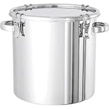 日東金属工業:日東 ステンレスタンクSUS316Lクリップ式密閉タンク10L CTH-24-316L 型式:CTH-24-316L