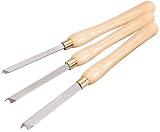 Shop Fox D3786 Lathe Ring Chisel Set, 3-Piece [並行輸入品]