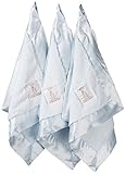 Little Giraffe Lovie Triangle Luxe Blanket Gift Set, Blue [並行輸入品]