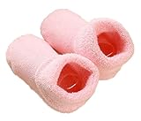 (ビグッド)Bigood かわいい ベビー 赤ちゃん ふわふわ ソックス 靴下 ルームソックス カジュアル ソックス 靴下 新生児 保温ソックス 出産祝い（ピンク）